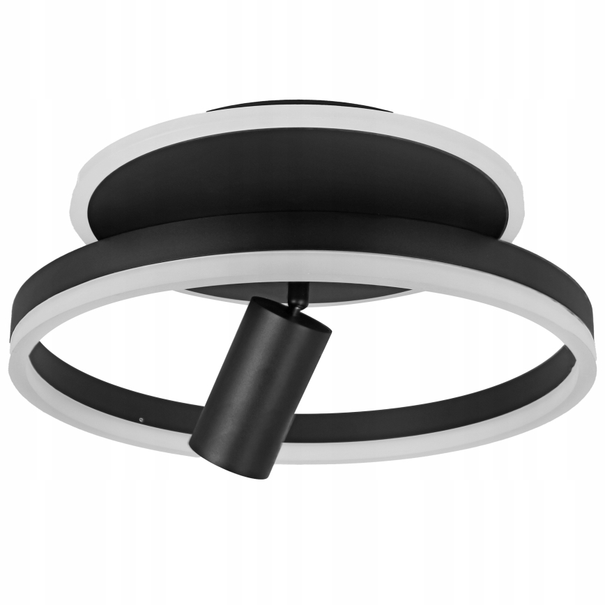 LED потолочный светильник LED/38W/230V + 1xGU10/30W чёрный