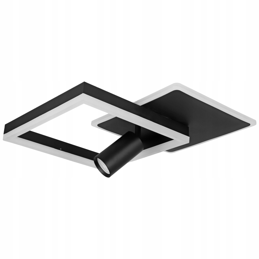 LED потолочный светильник LED/38W/230V + 1xGU10/30W черный