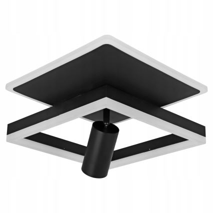 LED потолочный светильник LED/38W/230V + 1xGU10/30W черный