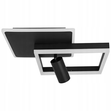 LED потолочный светильник LED/38W/230V + 1xGU10/30W черный