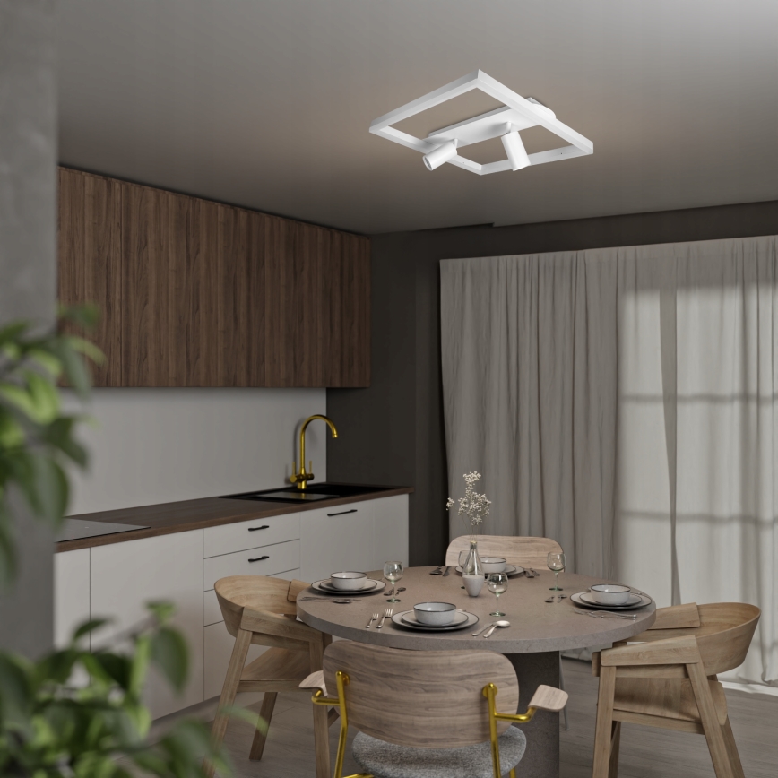 LED Потолочный светильник LED/38W/230V + 2xGU10/30W белый