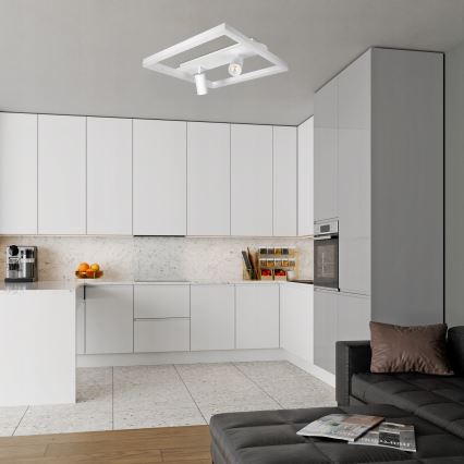 LED Потолочный светильник LED/38W/230V + 2xGU10/30W белый