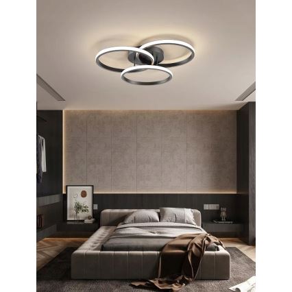 LED потолочный светильник LED/38W/230V, черный