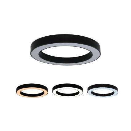 LED потолочный светильник LED/80Вт/230В 3000/4000/6500К Ø 80 см, черный