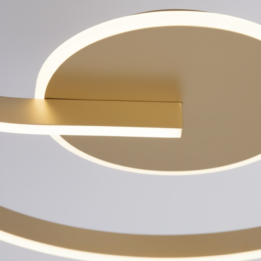 LED потолочный светильник LORENZO LED/22W/230V, диаметр 50 см, золотой