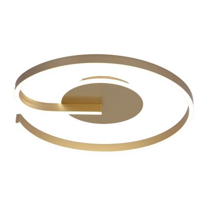 LED потолочный светильник LORENZO LED/22W/230V, диаметр 50 см, золотой