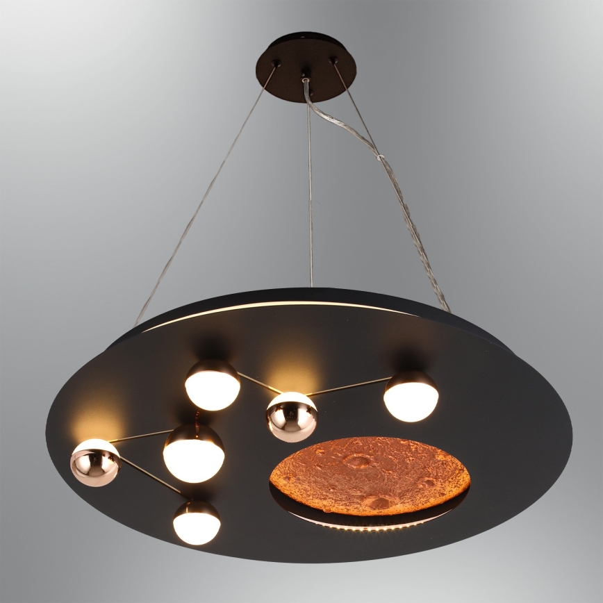 LED Потолочный светильник MARS LED/48W/230V 3000K черный