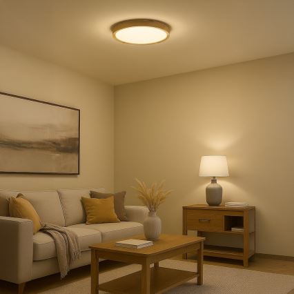 LED потолочный светильник ORINOKO LED/36W/230V диаметр 48 см бежевый