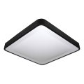 LED-потолочный светильник с датчиком движения и датчиком сумерек WILTON LED/24W/230V 4000K 33x33 см чёрный