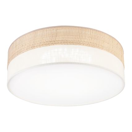 LED потолочный светильник SIRJA BOHO LED/36Вт/230В 4000К диам. 45 см бежевый/кремовый