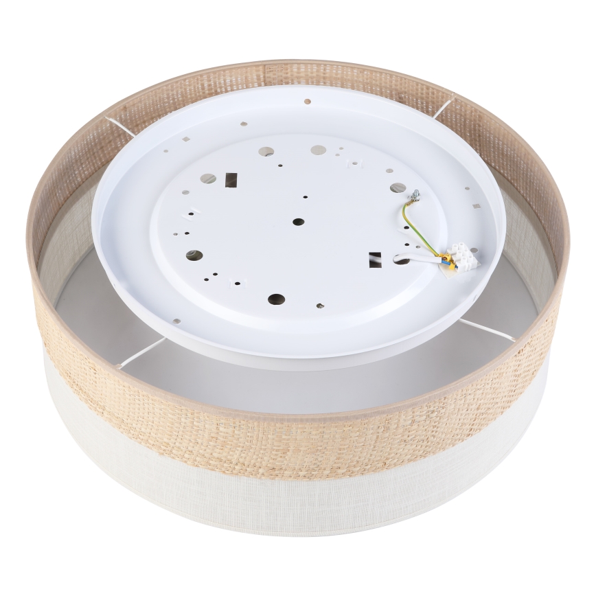 LED потолочный светильник SIRJA BOHO LED/36Вт/230В 4000К диам. 45 см бежевый/кремовый