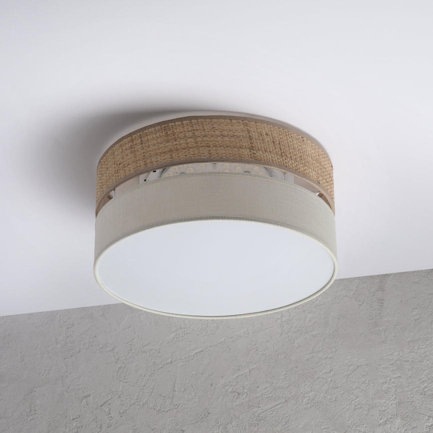 LED-потолочный светильник SIRJA BOHO, 20 Вт/230 В, 4000 К, диаметр 35 см, бежевый/кремовый