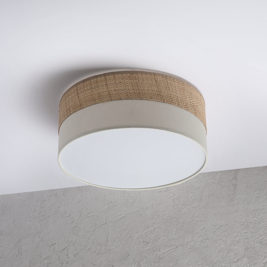 LED потолочный светильник SIRJA BOHO LED/20W/230V 4000K диаметр 35 см бежевый/кремовый