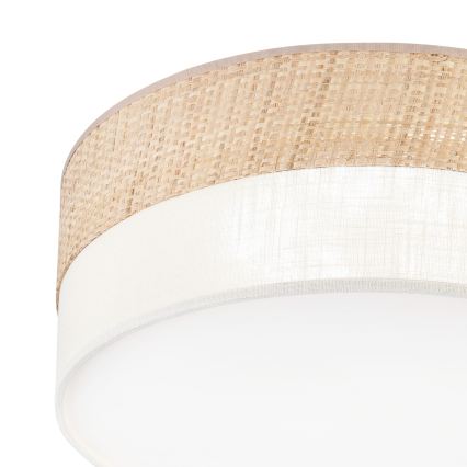 LED потолочный светильник SIRJA BOHO LED/20W/230V 4000K диаметр 35 см бежевый/кремовый