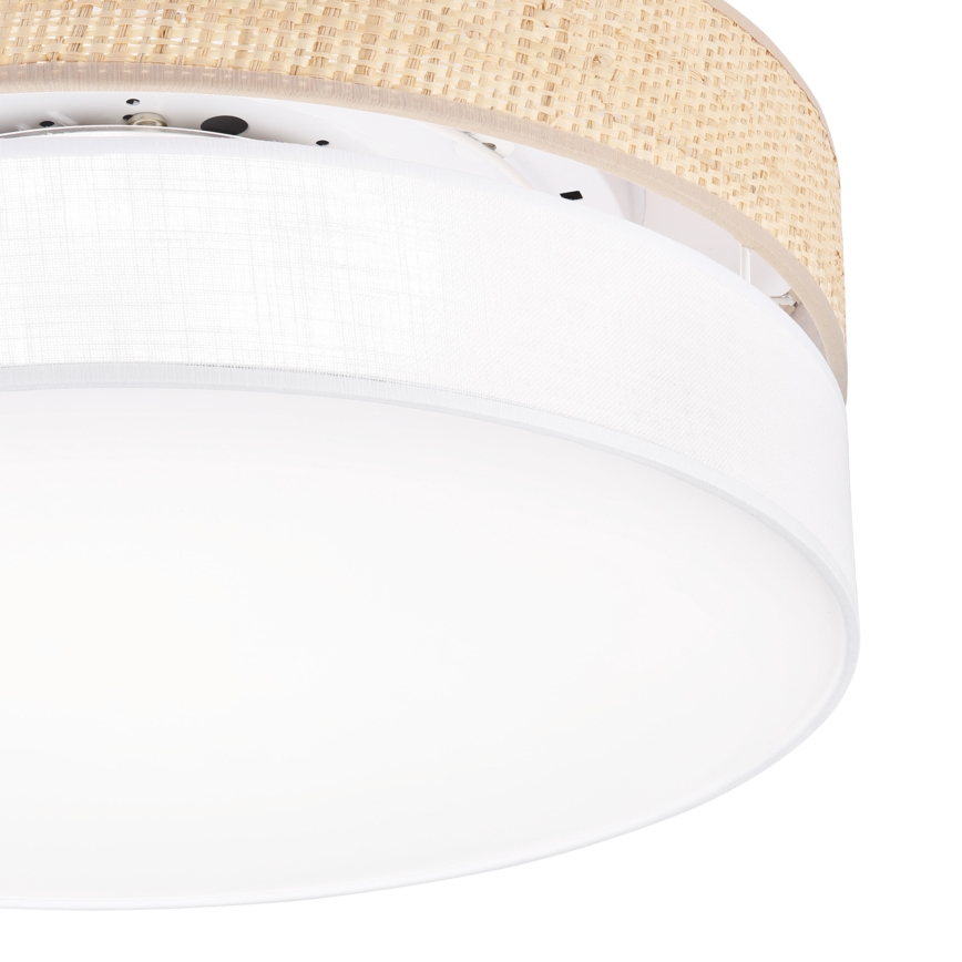 Потолочный светильник SIRJA BOHO LED, 36 Вт, 230 В, 4000 К, диам. 45 см, бежевый/белый