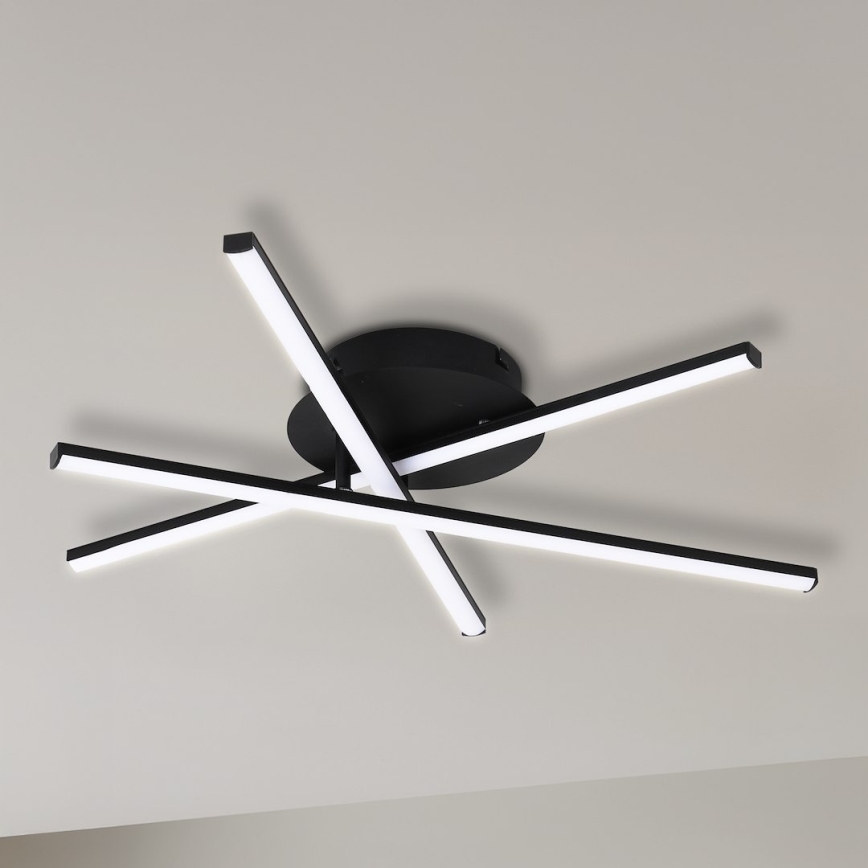 LED потолочный светильник STICK LED/12W/230V чёрный