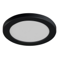 LED потолочный/встраиваемый светильник 2 в 1 ERGA LED/17W/230V 3000/4000/6500K чёрный