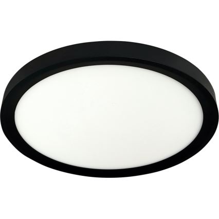 LED потолочный светильник 18 Вт / 230 В / 3000/4000/6500 К, диам. 23 см, черный