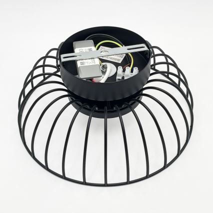 LED-потолочный светильник BETSY LED/12W/230V, диаметр 25 см, черный