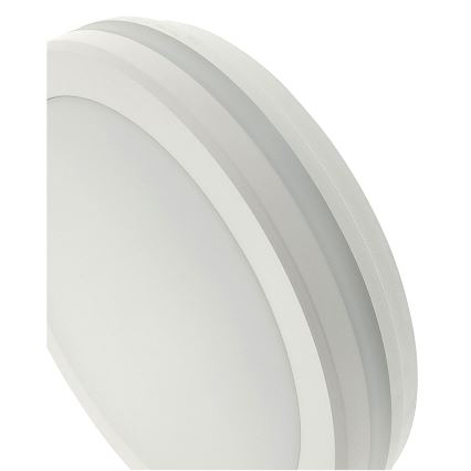 LED потолочный светильник для ванной с датчиком движения LED/20 Вт/230 В 3000/4000/6500К Ø 23 см IP54 белый