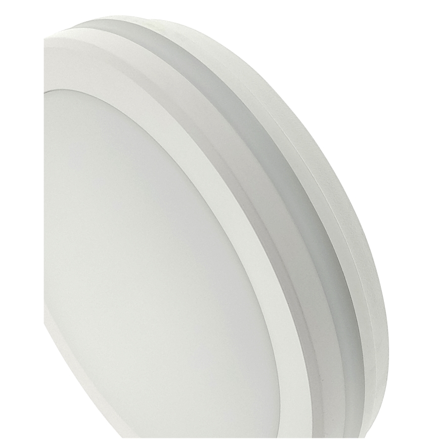 LED потолочный светильник для ванной с датчиком движения LED/20 Вт/230 В 3000/4000/6500К Ø 23 см IP54 белый