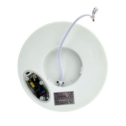 LED потолочный светильник для ванной с датчиком движения LED/20 Вт/230 В 3000/4000/6500К Ø 23 см IP54 белый