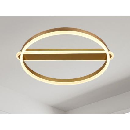 LED-потолочный светильник с регулировкой яркости LED/60W/230V 3000-6500K + пульт дистанционного управления