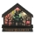 LED Прикраса HALLOWEEN LED/2xAA/кольоровий будинок з привидами