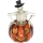 LED Прикраса HALLOWEEN LED/2xLR44/теплий білий скелет у гарбузі смола