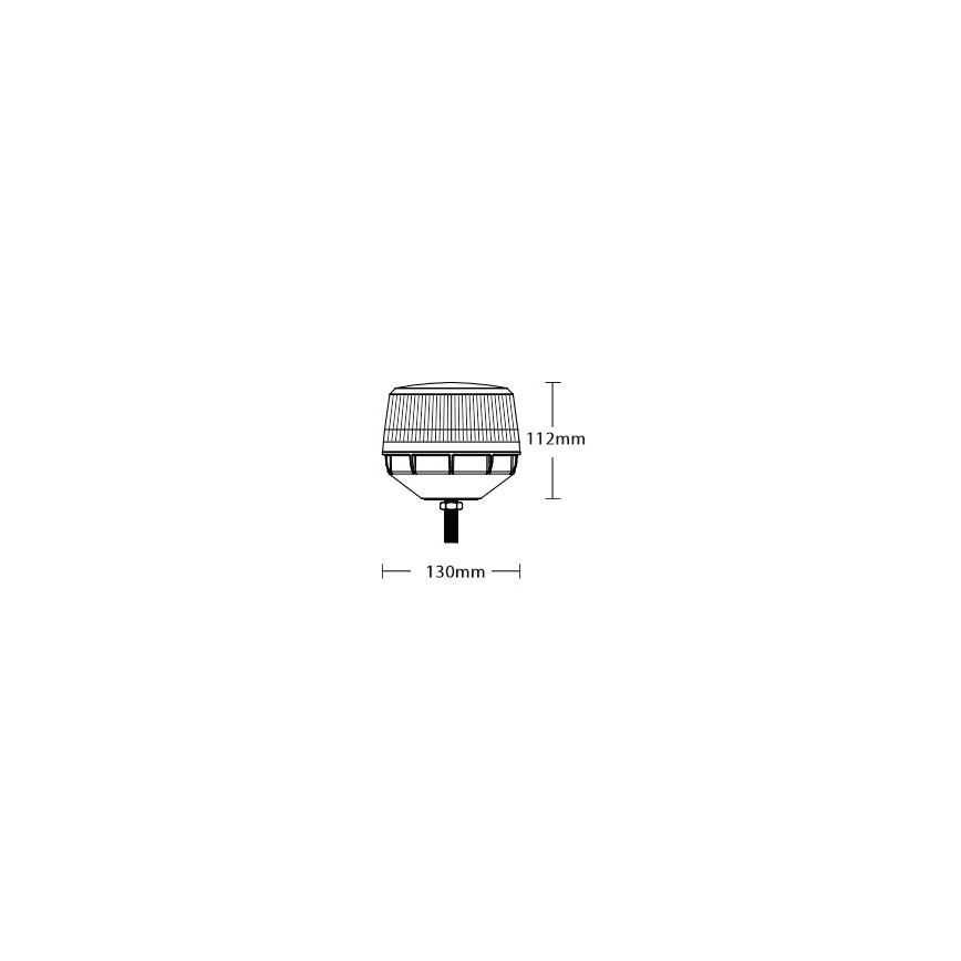 LED Проблисковий маячок LED/12-24V IP67