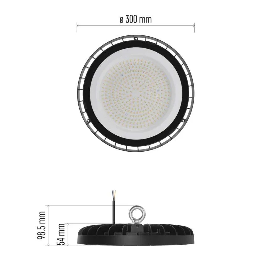 LED Промисловий підвісний світильник High Bay LED/225W/230V 4000K IP65