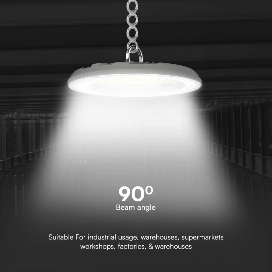 LED Промисловий світильник High Bay LED/100W/230V 3000/4000/6500K IP65 ø 23,5 см