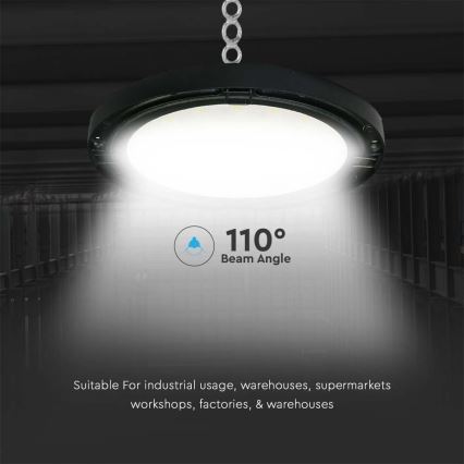 LED Промисловий світильник High Bay LED/100W/230V IP65 4000K