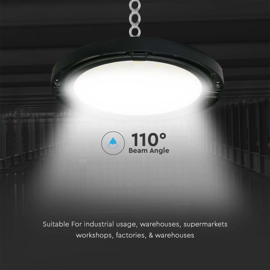 LED Промисловий світильник High Bay LED/100W/230V IP65 4000K