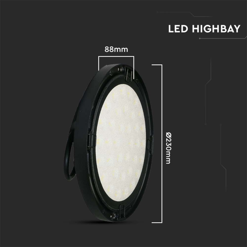 LED Промисловий світильник High Bay LED/100W/230V IP65 4000K