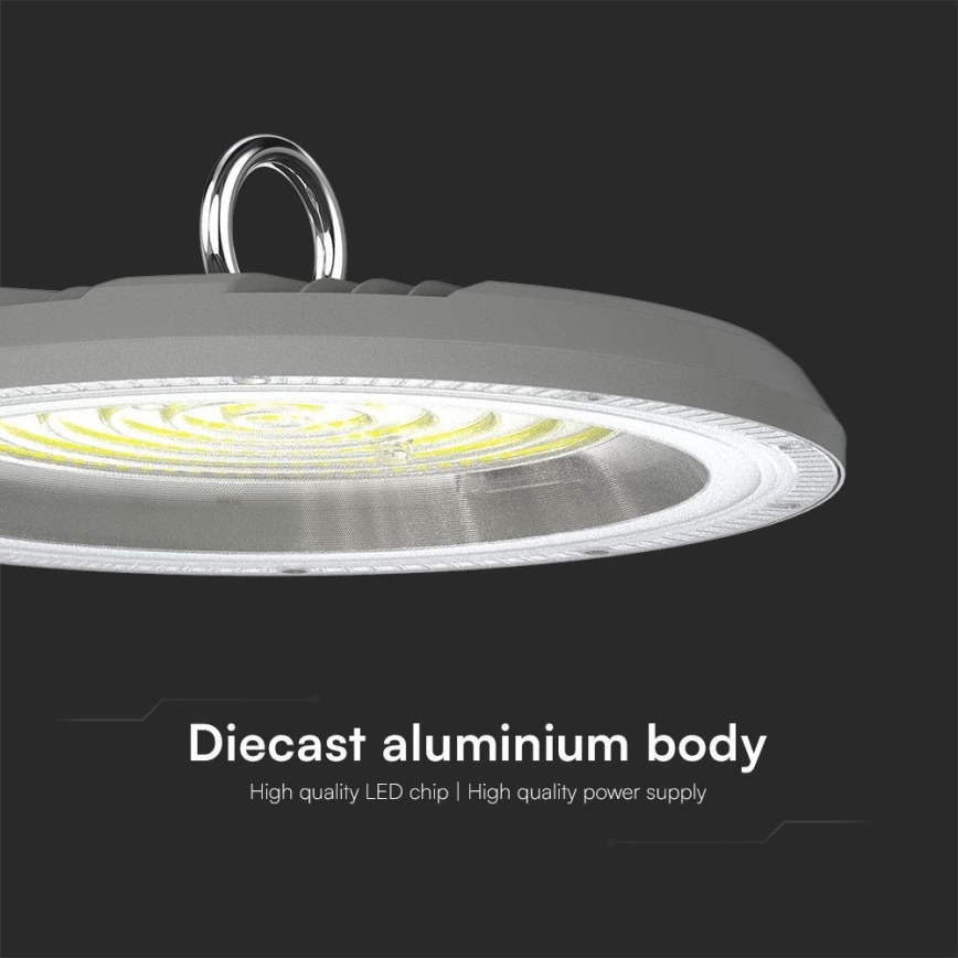 LED Промисловий світильник High Bay LED/150W/230V 3000/4000/6500K IP65 ø 27,7 см