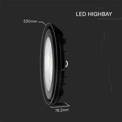 LED Промисловий світильник High Bay LED/200W/230V 6500K IP65