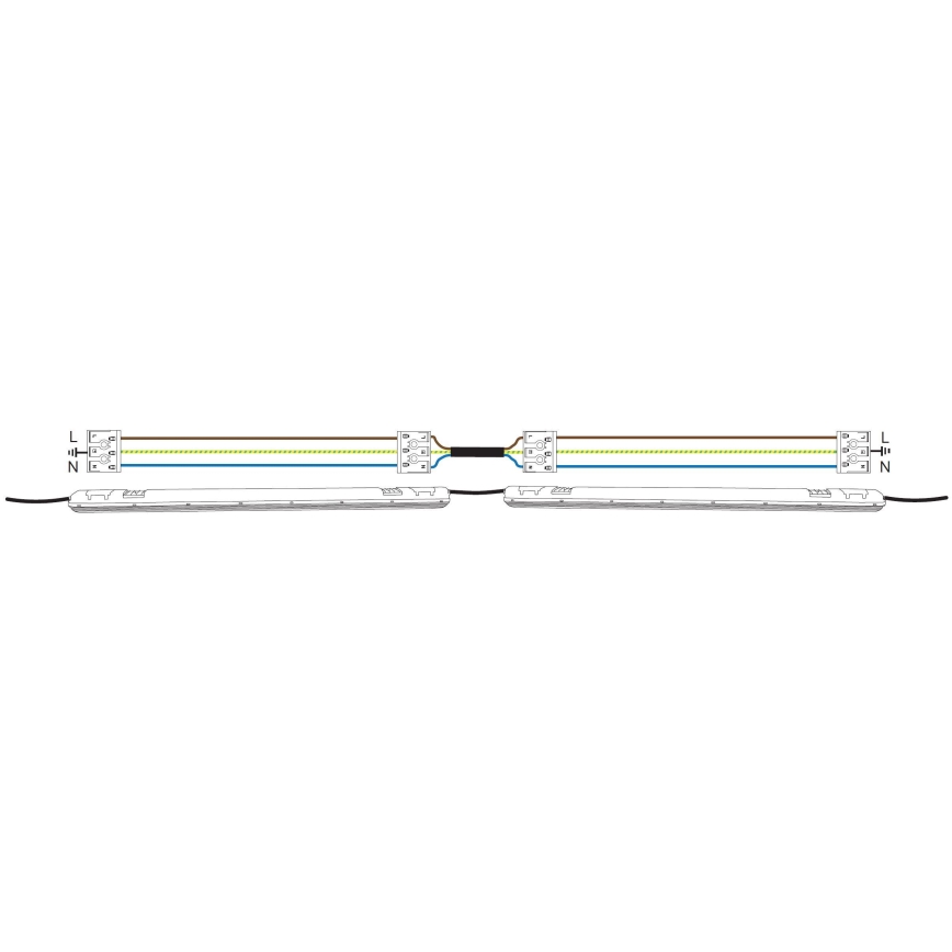 LED Промисловий світильник LED/33W/230V 4000K IP65