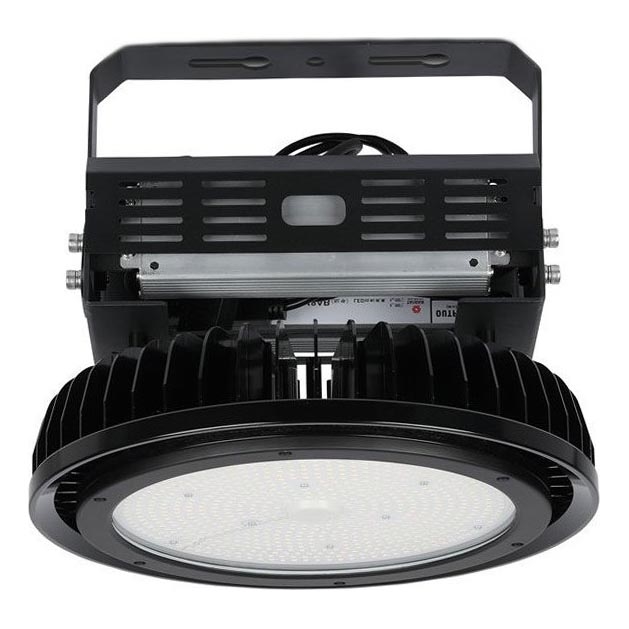 LED Промисловий світильник з регулюванням яскравості High Bay LED/500W/230V 4000K IP65 чорний