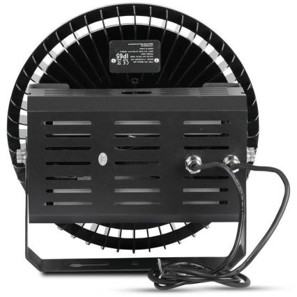 LED Промисловий світильник з регулюванням яскравості High Bay LED/500W/230V 4000K IP65 чорний