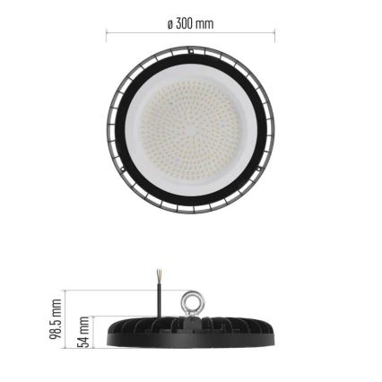 LED промышленный светильник High Bay/166 Вт/230 В IP65 4000 К