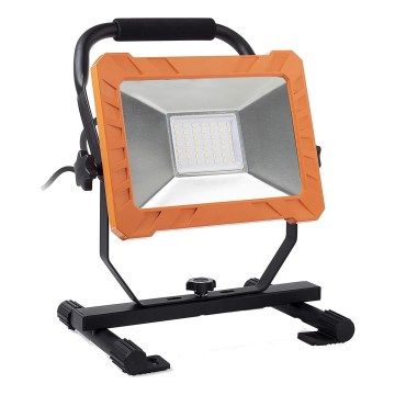 LED-прожектор LED/50Вт/230В 6500К IP65 оранжевый/чёрный
