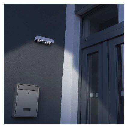 LED Прожектор на сонячній батареї з датчиком руху LED/3,7V 3000mAh 4000K IP65 білий