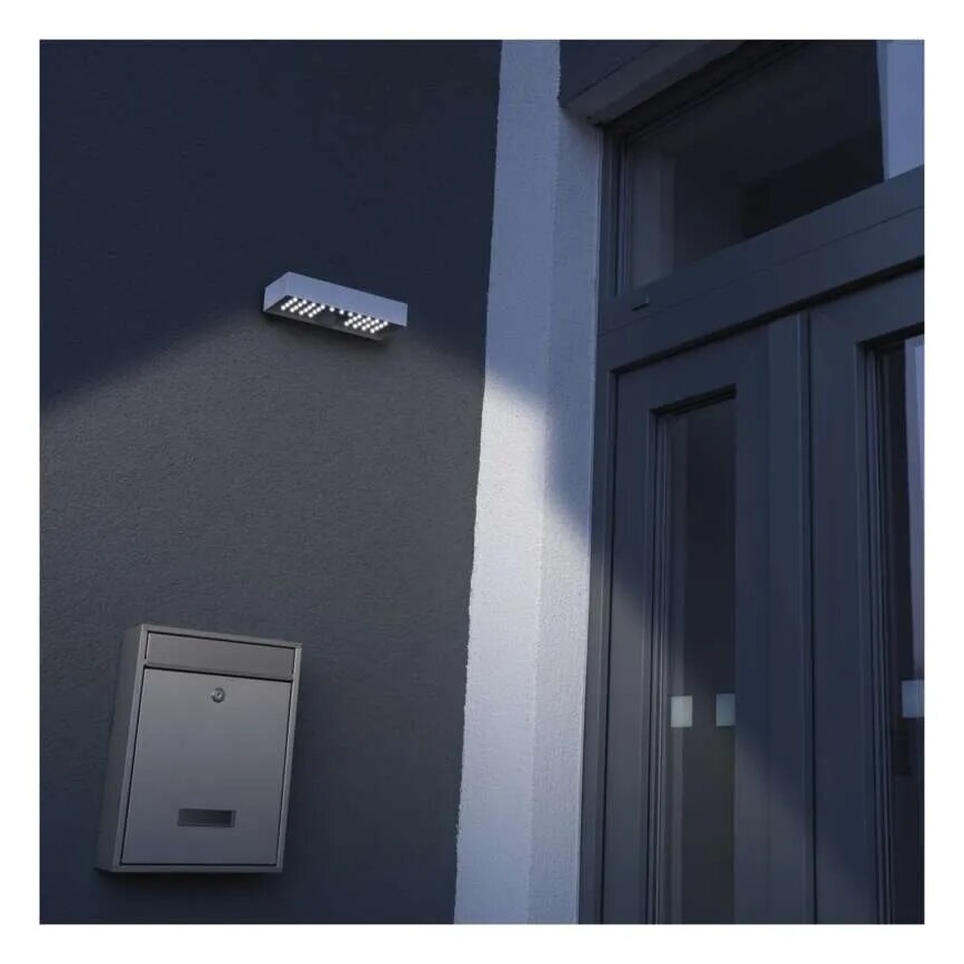 LED Прожектор на сонячній батареї з датчиком руху LED/3,7V 3000mAh 4000K IP65 білий