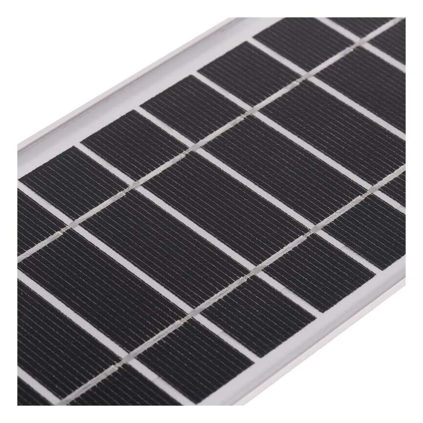 LED Прожектор на сонячній батареї з датчиком руху LED/3,7V 3000mAh 4000K IP65 чорний