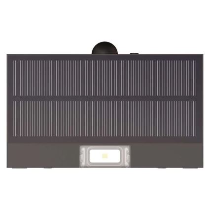 LED Прожектор на сонячній батареї з датчиком руху LED/3,7V 1200mAh 4000K IP65 чорний