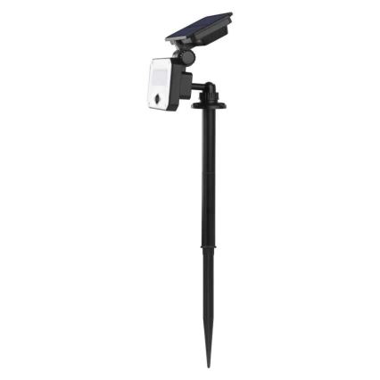 LED Прожектор на сонячній батареї з датчиком руху SPILO LED/3,7V 3600mAh 4000K IP54 + пульт дистанційного керування