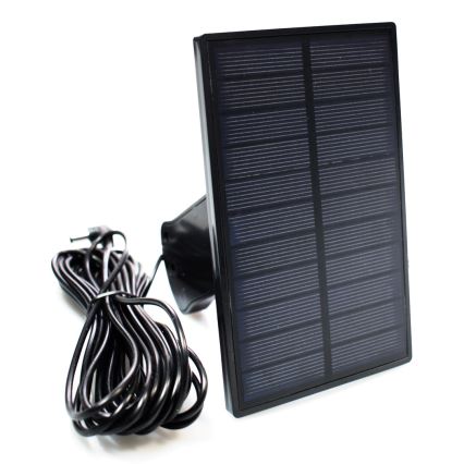 LED Прожектор на сонячній батареї з датчиком руху та освітленості LED/30W/3,7V 2400 mAh IP47 + пульт дистанційного керування
