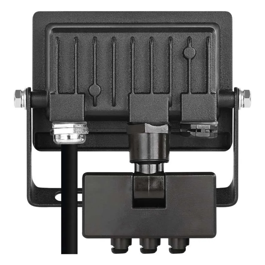Светодиодный прожектор TAMBO EVO с датчиком движения и датчиком сумерек LED/10W/230V 4000K IP44 черный