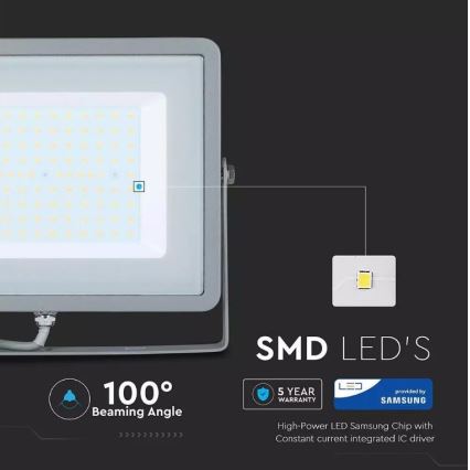 LED Прожектор SAMSUNG CHIP LED/100W/230V IP65 4000K